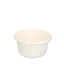 DeinPack kleine Schälchen für Dips aus Zuckerrohr, Saucen, Fingerfood, Marmelade I Mini Portionsbecher 30, 60, 85 ml rund weiß I Party Portionsschälchen Papierbecher