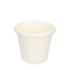 DeinPack kleine Schälchen für Dips aus Zuckerrohr, Saucen, Fingerfood, Marmelade I Mini Portionsbecher 30, 60, 85 ml rund weiß I Party Portionsschälchen Papierbecher